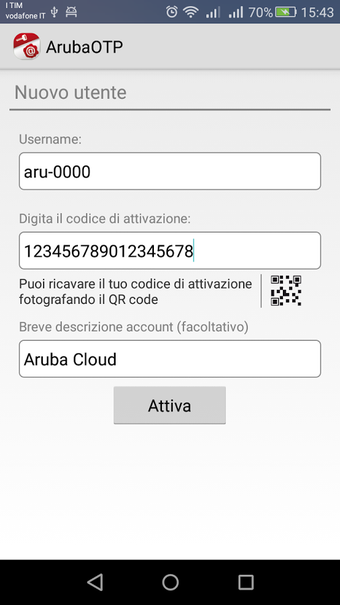 Imagen 0 para Aruba OTP