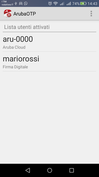 Imagen 1 para Aruba OTP