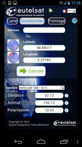 Image 3 for Eutelsat satellite finder