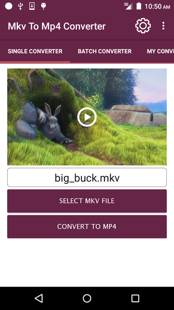 Imagen 1 para MKV To MP4 Converter