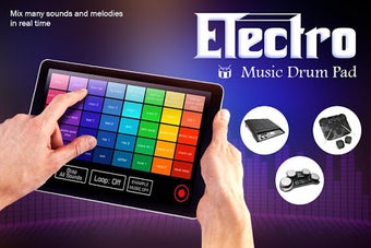 Imagen 2 para Electro Music Drum Pads 2…