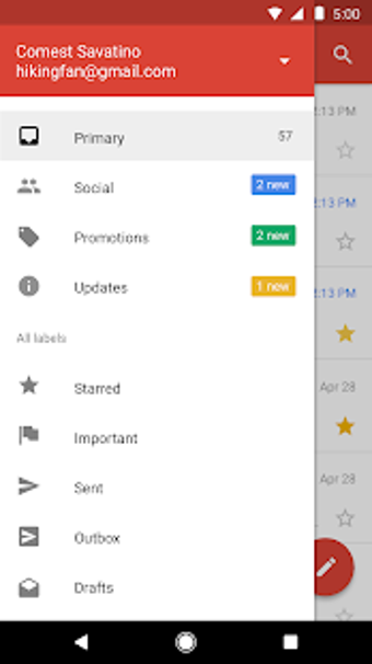 Imagen 1 para Gmail Go