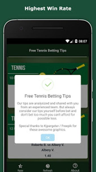 Imagen 2 para Free Tennis Betting Tips