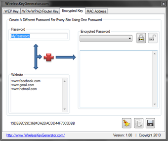 Image 1 for WirelessKeyGenerator.com