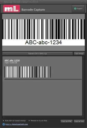 Image 0 for MetaLogic Barcode Capture