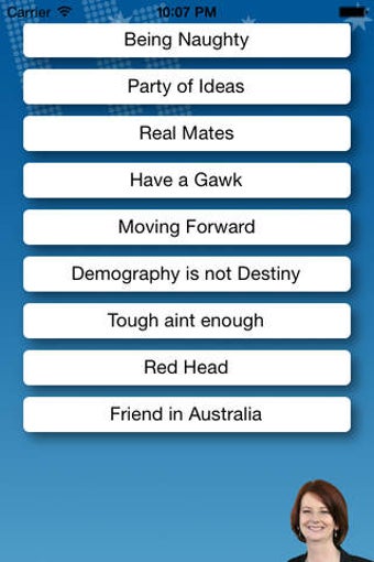 Image 0 for Julia Gillard Soundboard