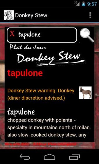 Image 1 for Donkey Stew - Menu Assist…