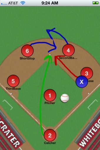 Image 0 for Baseball WhiteBoard