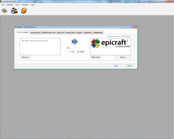 Image 4 for Epicraft Invoice