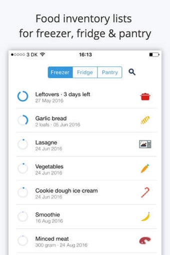 Image 0 for Cloud-Freezer: Food Inven…