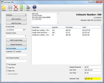Imagen 0 para Service Invoice Standard