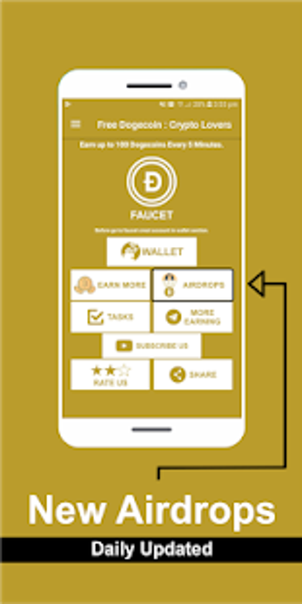 Imagen 3 para Free Dogecoin : Crypto Lo…