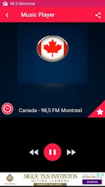 Image 2 for Fm 98.5 fm montreal fm ra…