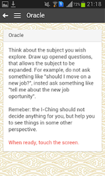 Imagen 0 para I-Ching: Book of Changes