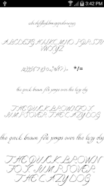 Image 2 for Fonts for FlipFont Script…