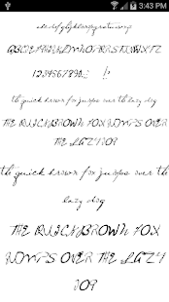 Imagen 1 para Fonts for FlipFont Script…