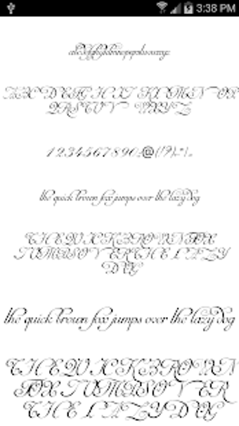 Image 1 for Fonts for FlipFont Script…