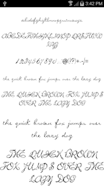 Image 0 for Fonts for FlipFont Script…