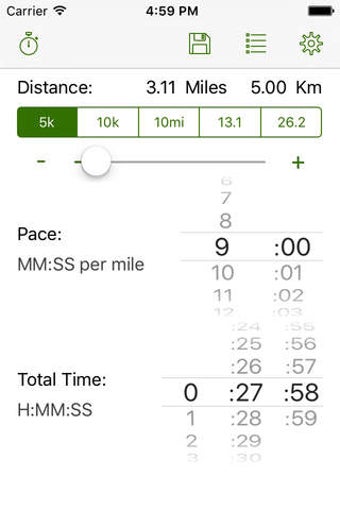 Image 0 for Pace Calculator by RBIDes…