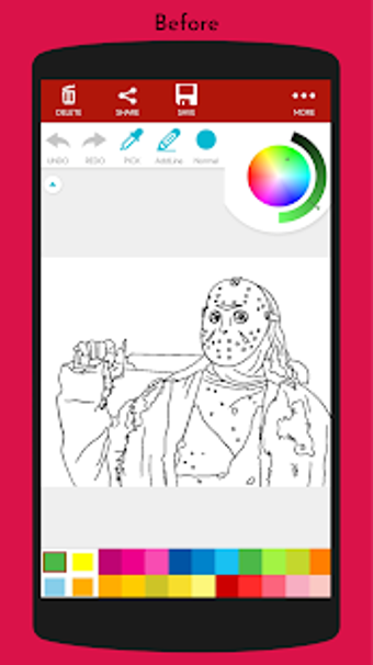 Image 0 for Serial Killer Coloring Bo…