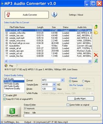 Image 0 for MP3 Audio Converter