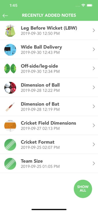 Image 3 for Cricket Notes