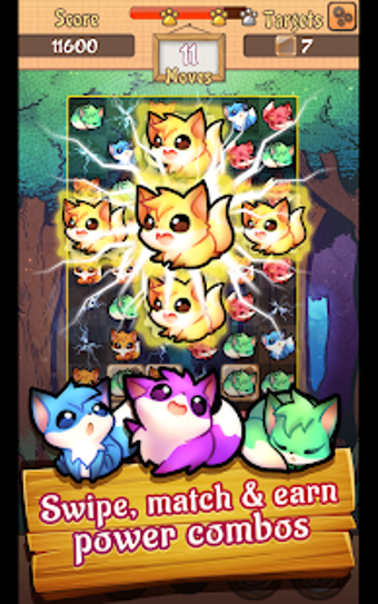 Image 0 for Fox Pop - Match 3 Puzzle …
