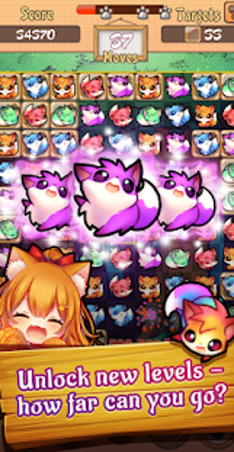 Image 1 for Fox Pop - Match 3 Puzzle …