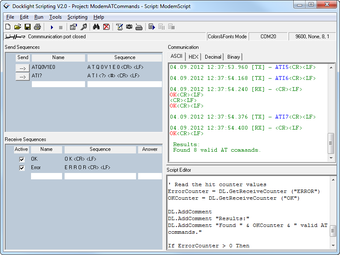 Image 0 for Docklight Scripting