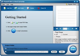 Imagen 0 para iPubsoft PDF to Word Conv…