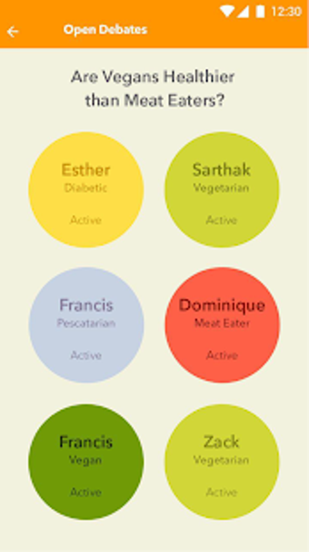 Image 3 for Foodebate: Food chats