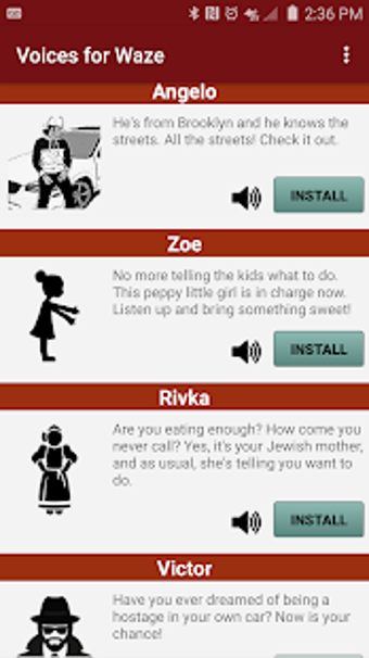 Imagen 1 para Voices for Waze GPS