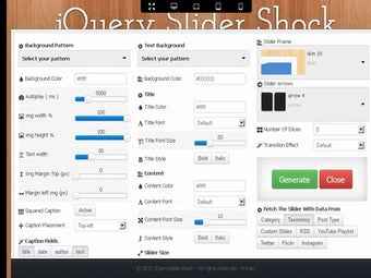 Image 0 for Jquery Slider Shock