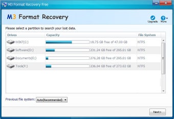Image 0 for M3 Format Recovery Free