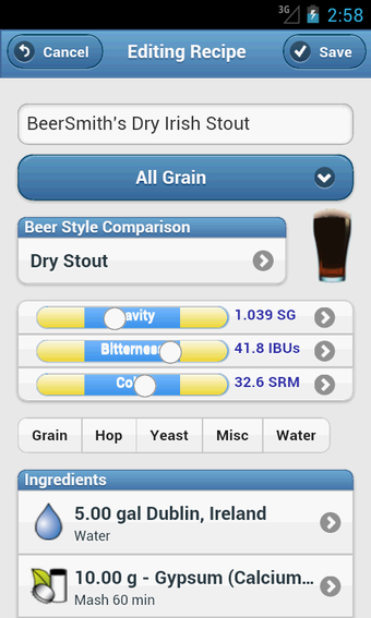 Imagen 3 para BeerSmith 3 Mobile Homebr…