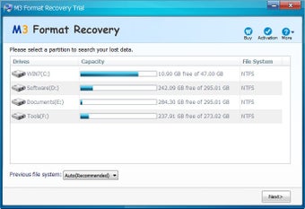 Image 0 for M3 Format Recovery Profes…