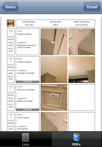 Image 0 for PunchLists Lite