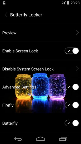 Image 0 for Butterfly locksreen