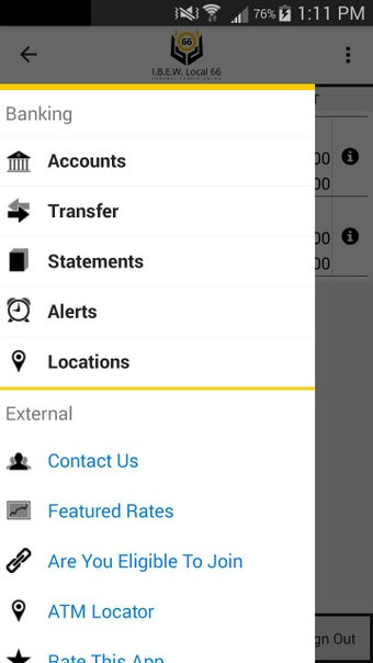 Imagen 1 para MyCU66 Mobile Banking