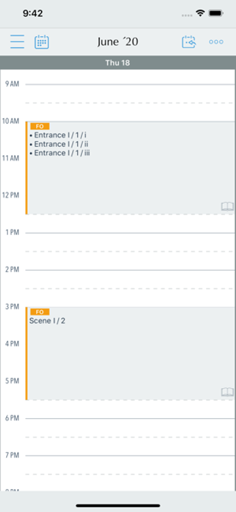 Image 1 for Rehearsals Planner