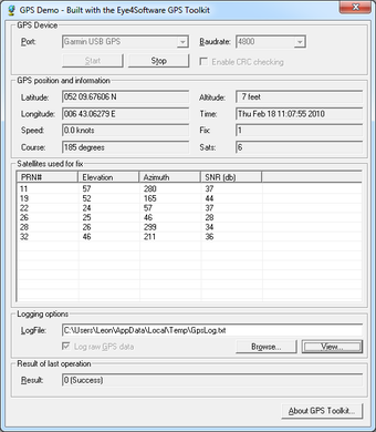 Imagen 0 para Eye4Software GPS Toolkit