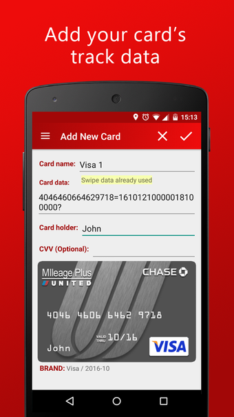 Imagen 1 para MyCard - NFC Payment