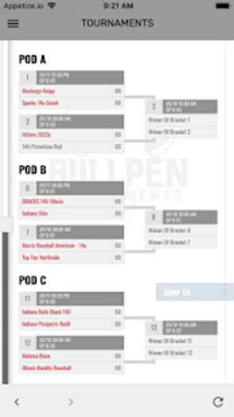 Imagen 0 para Bullpen Tournaments