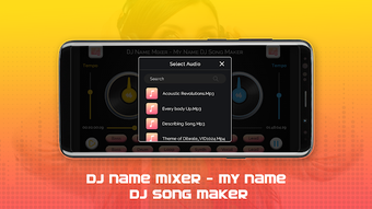 Imagen 1 para DJ Name Mixer - My Name D…