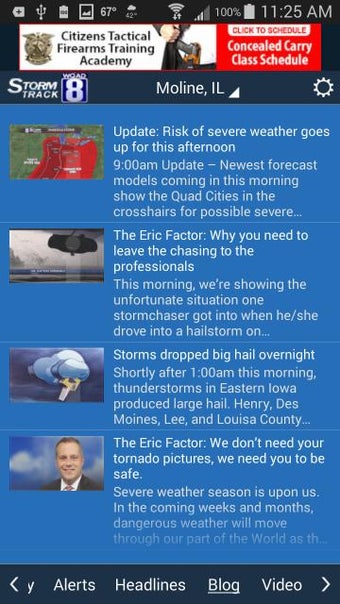 Imagen 2 para WQAD Storm Track 8 Weathe…