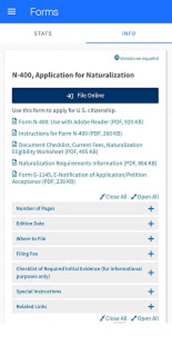 Imagen 3 para My USCIS Utility - A Bett…