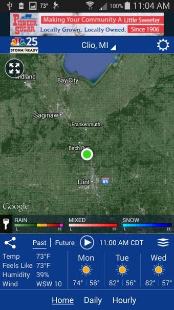 Imagen 2 para NBC 25 Storm Ready Weathe…