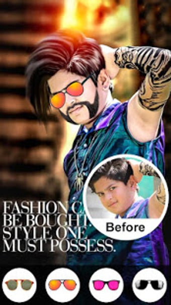 Imagen 1 para Sunglasses Photo Editor 2…