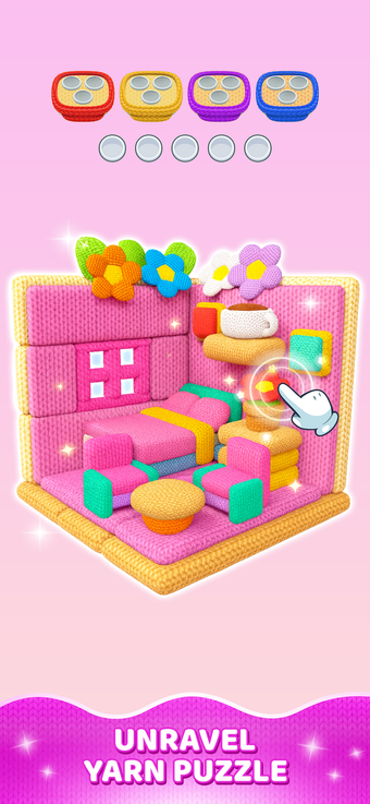 Imagen 0 para Yarn Sort 3D: Jam Puzzle