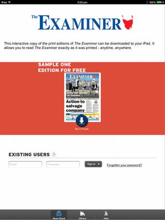 Image 0 for The Examiner eEdition